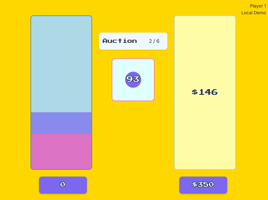 Dutch Auction Experiment Demo
